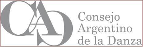 Resultado de imagen para Logo Consejo Argentino de la danza