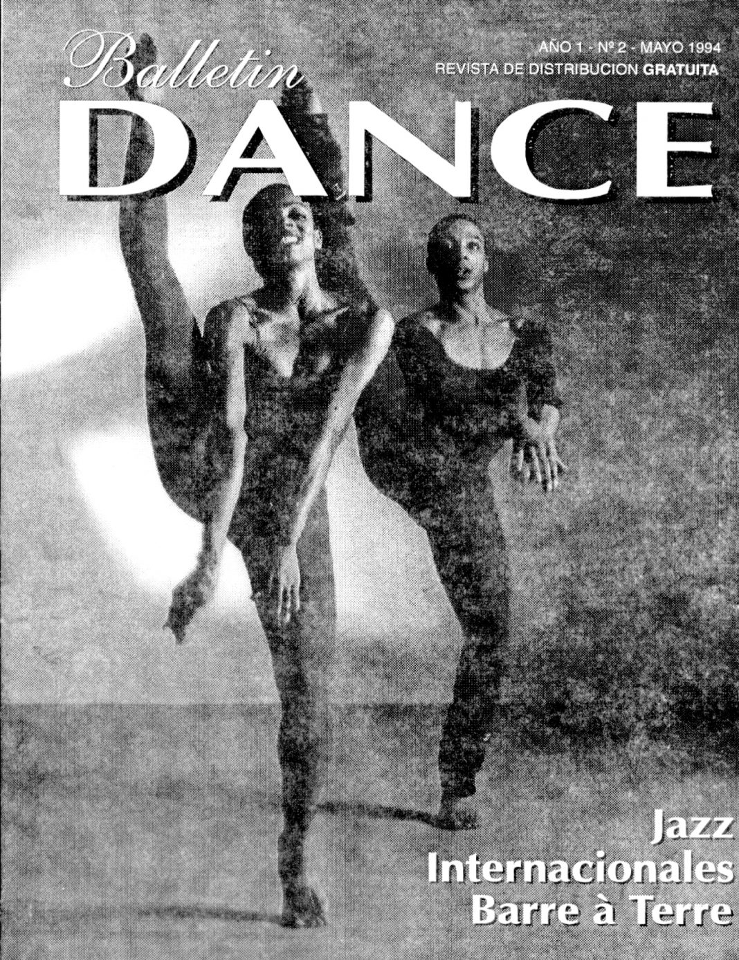 Balletin Dance Nº 002 Mayo De 1994 Balletin Dance La Revista Argentina De Danza 2777