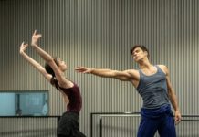 Ensayo de Maria Khoreva y Roberto Bolle. Ph: Máximo Parpagnoli.